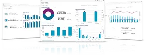 American Express Financial Dashboard Overview PNG Image