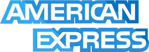 American Express Logo Blue PNG Image