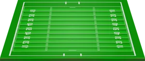 American Football Field Clipart PNG Image