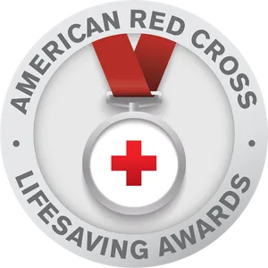 American Red Cross Lifesaving Award Medal PNG Image