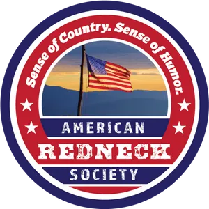 American Redneck Society Logo PNG Image