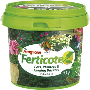 Amgrow Ferticote Plant Fertilizer1kg PNG Image