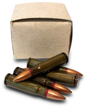 Ammunition_and_ Cardboard_ Box PNG Image