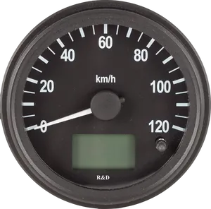 Analog Speedometer Kilometersper Hour PNG Image