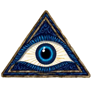 Ancient All Seeing Eye Artwork Png Koo PNG Image