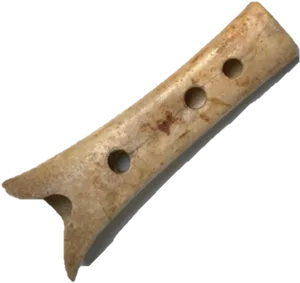 Ancient Bone Flute PNG Image