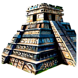 Ancient Chichen Itza Ruins Png Noa PNG Image