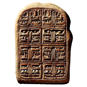 Ancient Clay Tablets Png Ryo PNG Image