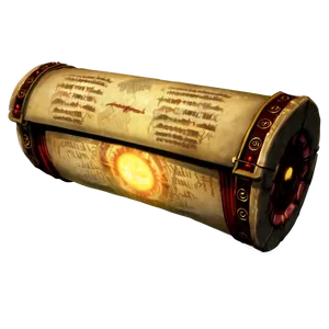 Ancient Magic Scroll PNG 39 PNG