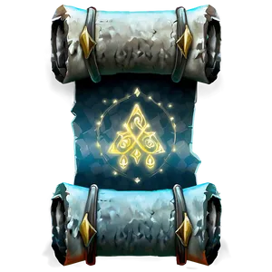 Ancient Magic Scroll PNG Nus PNG