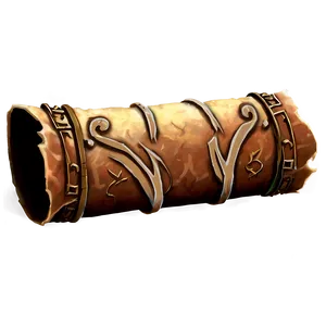 Ancient Magic Scroll PNG Rvf28 PNG