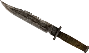 Ancient Rusted Sword PNG Image