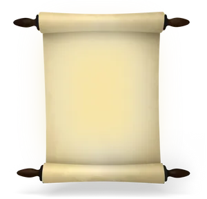 Ancient Scroll Blank Parchment PNG Image