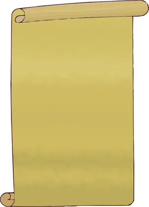 Ancient Scroll Blank Parchment PNG Image