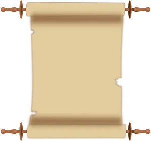 Ancient Scroll Graphic PNG Image