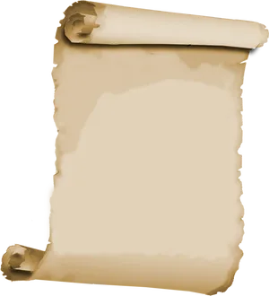 Ancient Scroll Parchment Background PNG Image