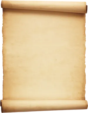 Ancient Scroll Parchment Texture PNG Image