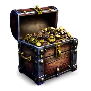 Ancient Treasure Chest Png Xeb PNG Image