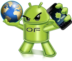 Android Global Domination PNG Image