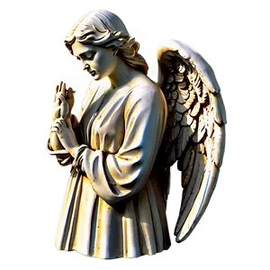 Angel Statue Memorial Png Yqw1 PNG Image