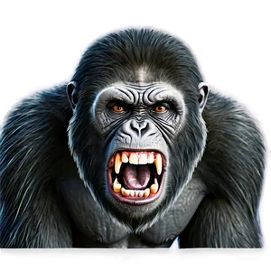 Angry Ape Design Png Vja87 PNG Image