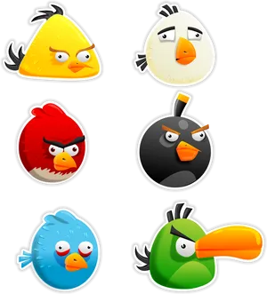 Angry_ Birds_ Character_ Collection PNG Image