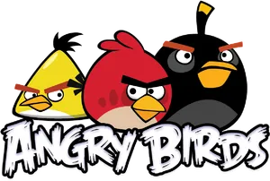 Angry Birds Characters Logo PNG Image