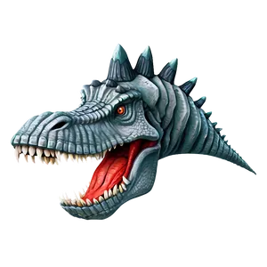 Angry Dinosaur Head Drawing Png 06292024 PNG Image