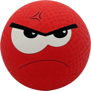 Angry Emoji Red Face PNG Image