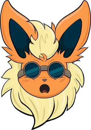 Angry Fox Emoji Illustration PNG Image