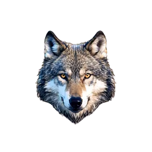 Angry Wolf Face Graphic Png 86 PNG Image