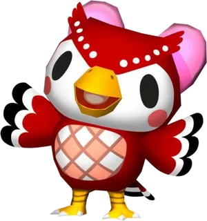 Animal Crossing Character Celeste PNG Image