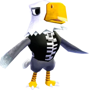 Animal Crossing Eagle Villager PNG Image