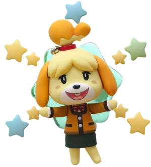 Animal Crossing Isabelle Figure PNG Image