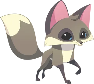 Animal Jam Cartoon Fox PNG Image