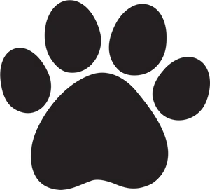 Animal Paw Print Graphic PNG Image