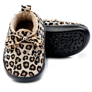 Animal Print Baby Shoes Png Anf PNG Image