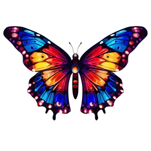 Animated 3d Butterfly Model Png Iaa84 PNG Image