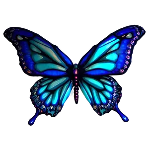 Animated 3d Butterfly Model Png Imx PNG Image