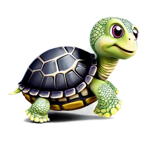 Animated Baby Turtle Png 06252024 PNG Image