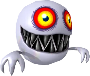 Animated Boo Ghost Character PNG Image