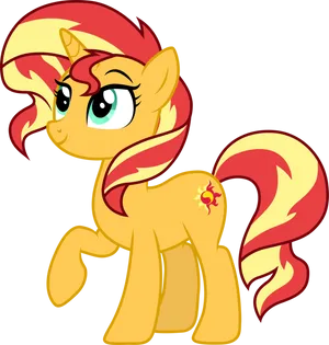 Animated Character Sunset Shimmer My Little Pony PNG Image