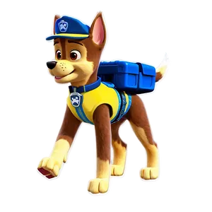 Animated Chase Paw Patrol Png 05252024 PNG Image