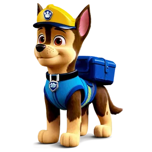 Animated Chase Paw Patrol Png Fbl PNG Image