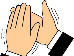 Animated Clapping Hands PNG Image