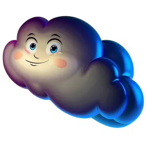 Animated Cloud Cartoon Png 60 PNG Image