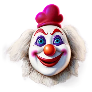 Animated Clown Face Drawing Png Boj42 PNG Image