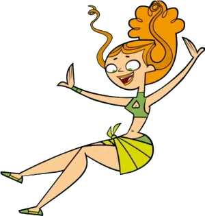 Animated Dancing Girl Cartoon PNG Image