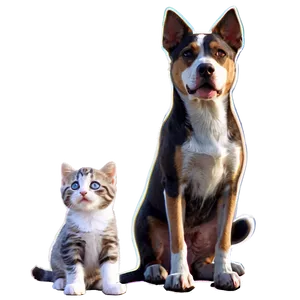 Animated Dog And Cat Png Hqx PNG Image