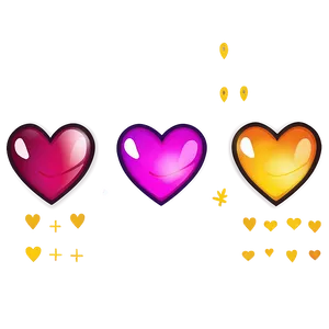 Animated Emoji Hearts Png Moe PNG Image